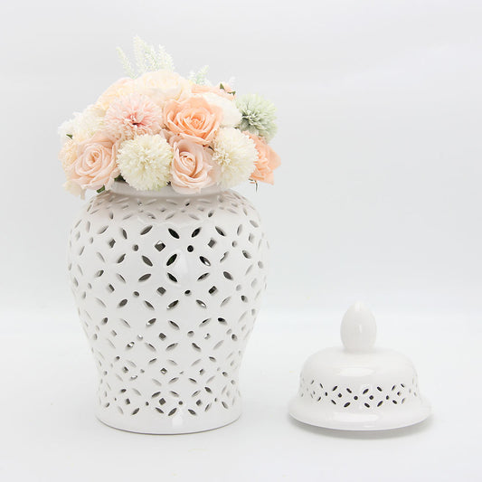 White Diamond Style Ginger Jar
