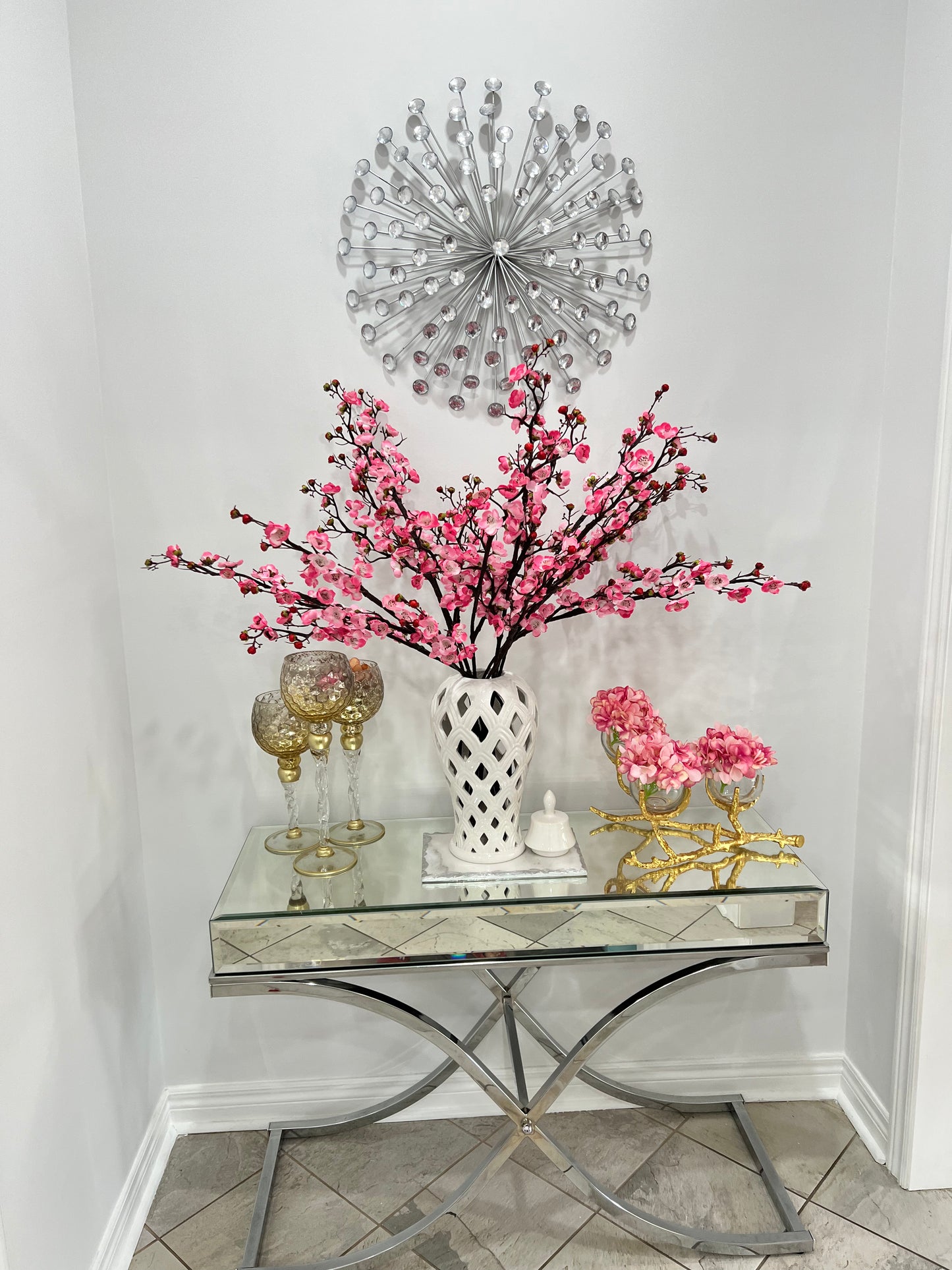 Pink Plum Blossom Branch /stem
