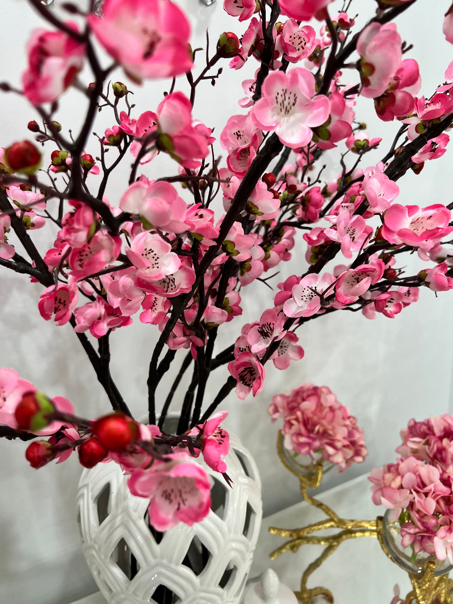 Pink Plum Blossom Branch /stem